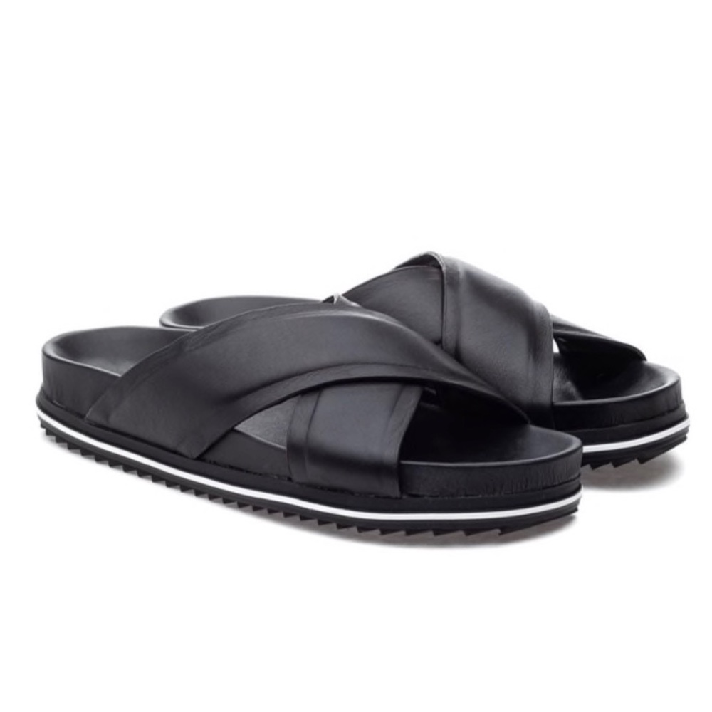 LAST ONE | J/Slides | Olivia Sandal | Black - Picture 6 of 8